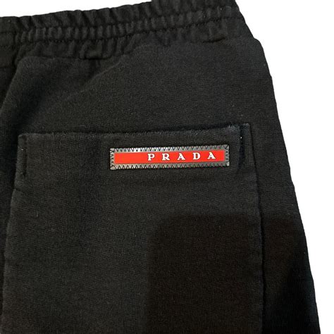 prada joggers men|Prada tracksuit men's.